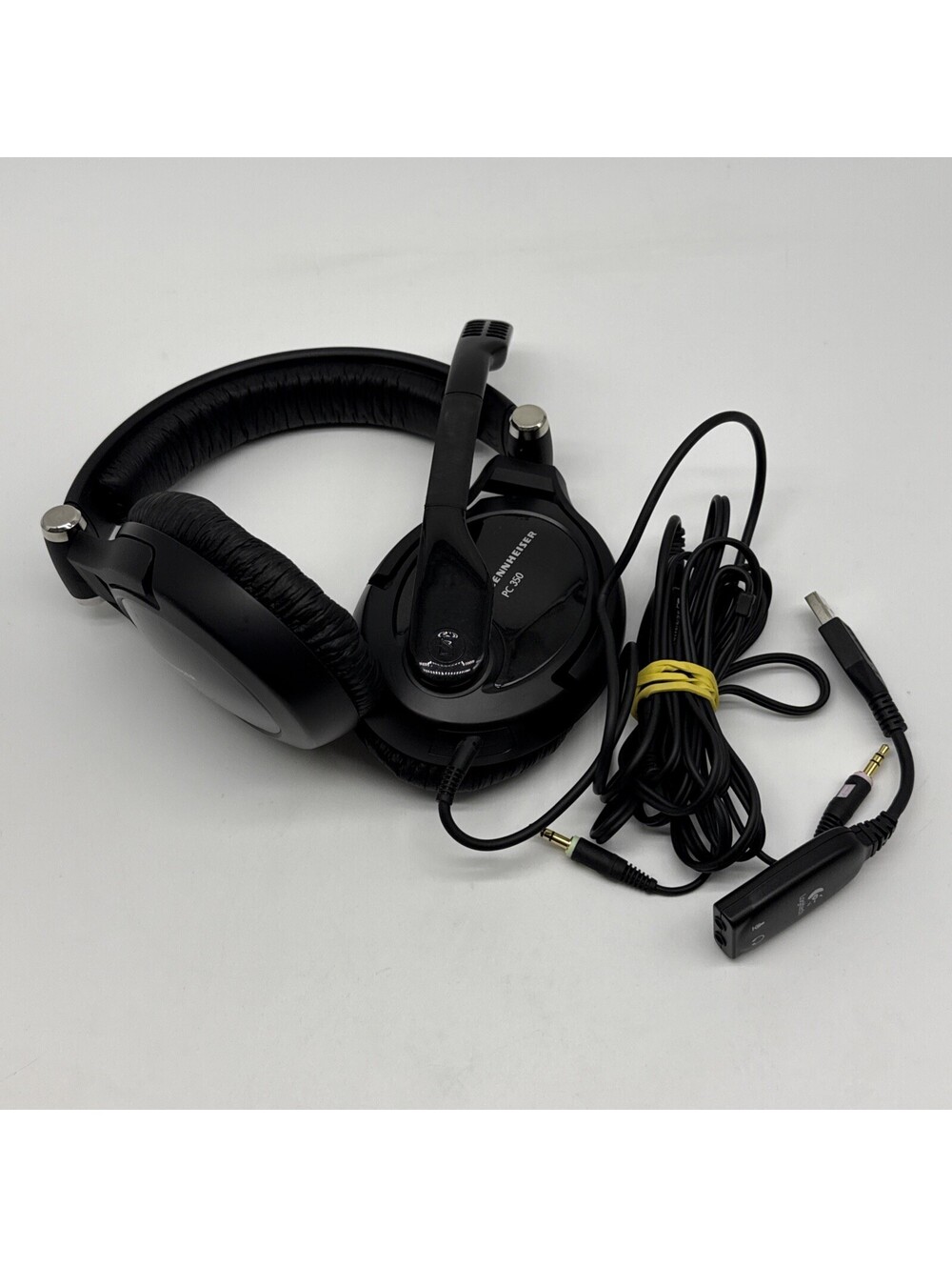 Sennheiser PC 350 Headphones with Microphone - Tested Working
